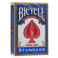 Карты игральные Bicycle Standard (синяя рубашка)